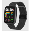 שעון חכם FITPRO S4 - בצבע שחור, השותף המושלם לסגנון חיים פעיל, בריא ומלא בסטייל!